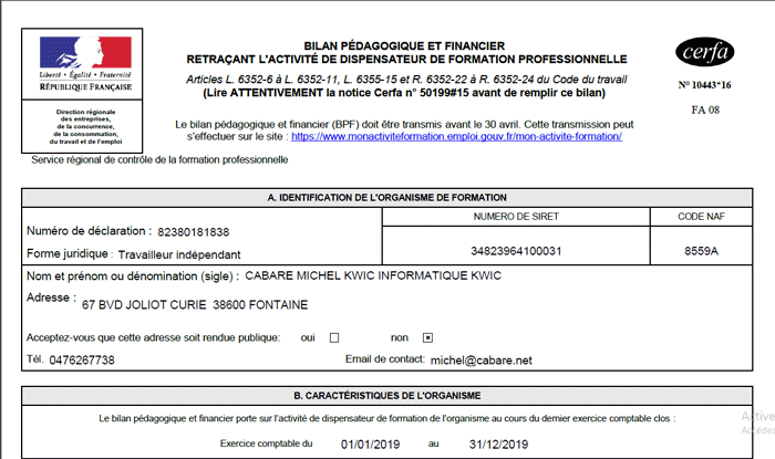 bilan pedagogique cabare formation grenoble entete