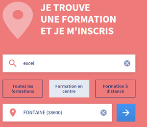 recherche excel formation en centre fontaine 38600 moncompteformation.gouv.fr